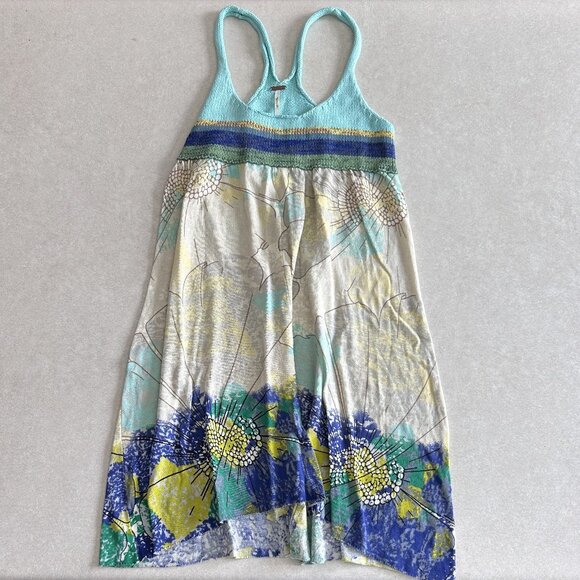 Free People Sun Streaked Florals Dress ASO Alex Russo - Picture 7 of 13